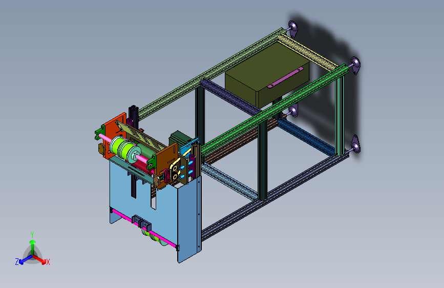 双面贴膜的板材覆膜机