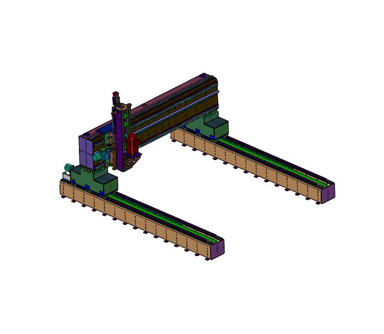 镗铣加工中心铣削系统