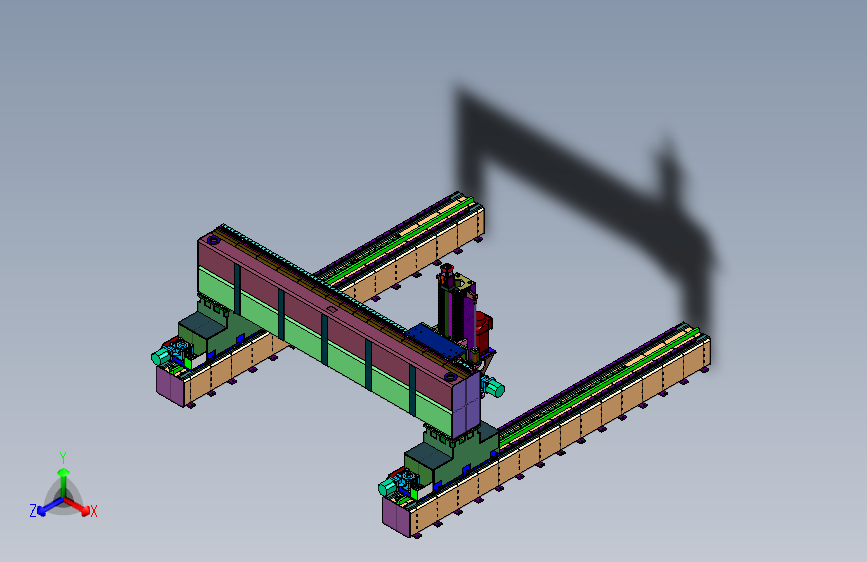 镗铣加工中心铣削系统