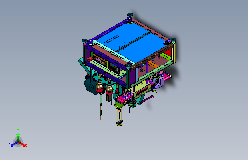 吸顶灯组装设备