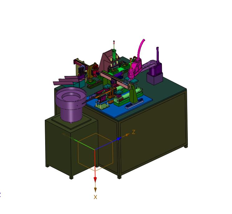小型齿轮箱盖装配机