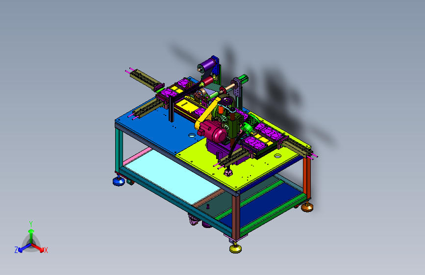 异性膜模压成型装置