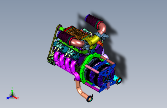 液压挖掘机混合动力系统