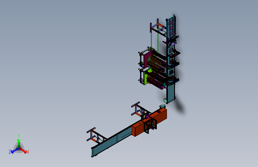 纸制异型包装盒自动化组装线
