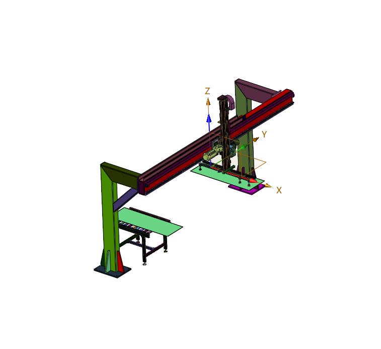 抓取门板的上料装置