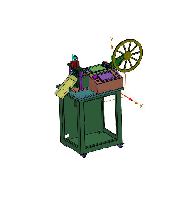 自动上料的单刀模裁断机