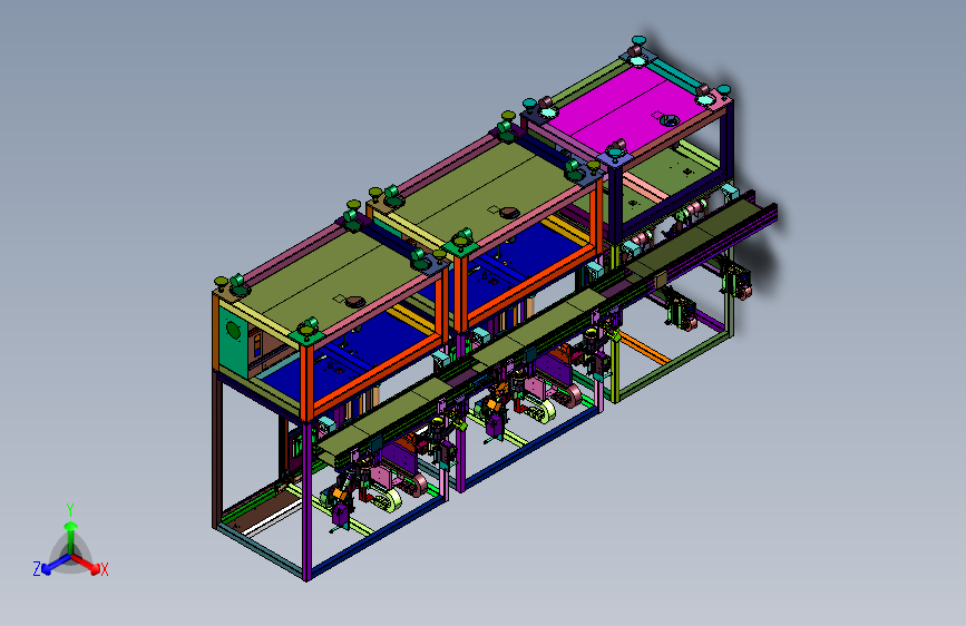 灯串生产用压芯片锡焊总成