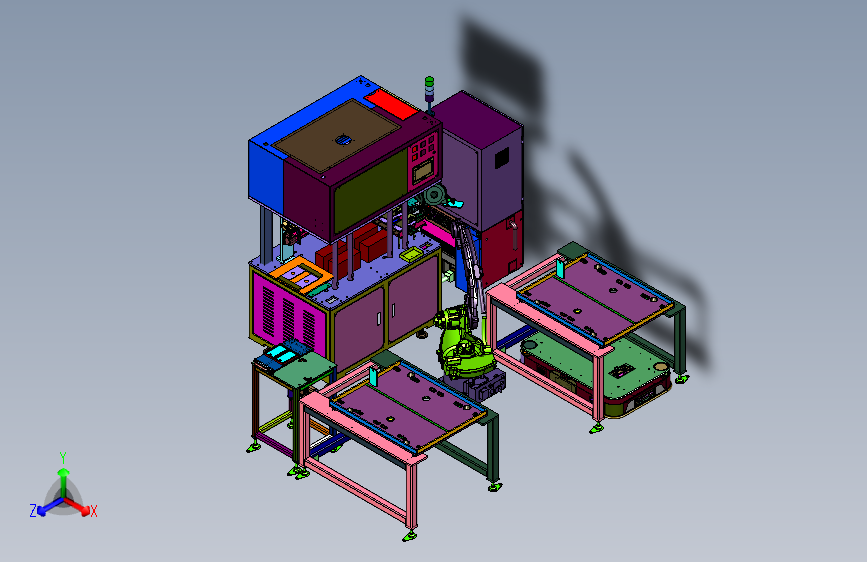 低压铸铝半自动生产线