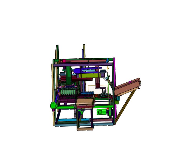 冻状罐头食品自动输送装箱机