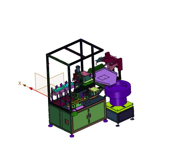 多规格轴用挡圈排序设备