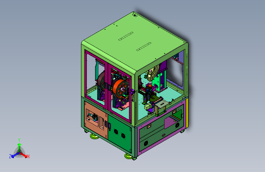 飞达供料防伪印刷物的贴标设备