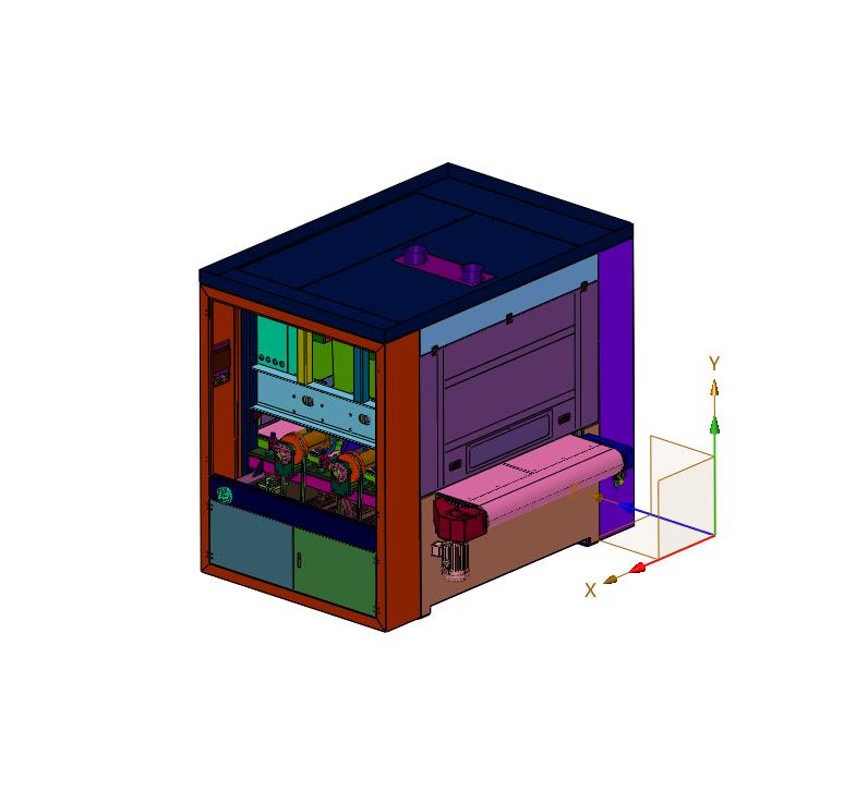 高分子复合板打磨装置