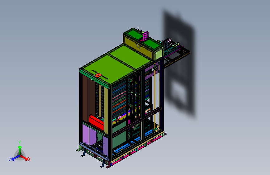 高密度托盘存储系统