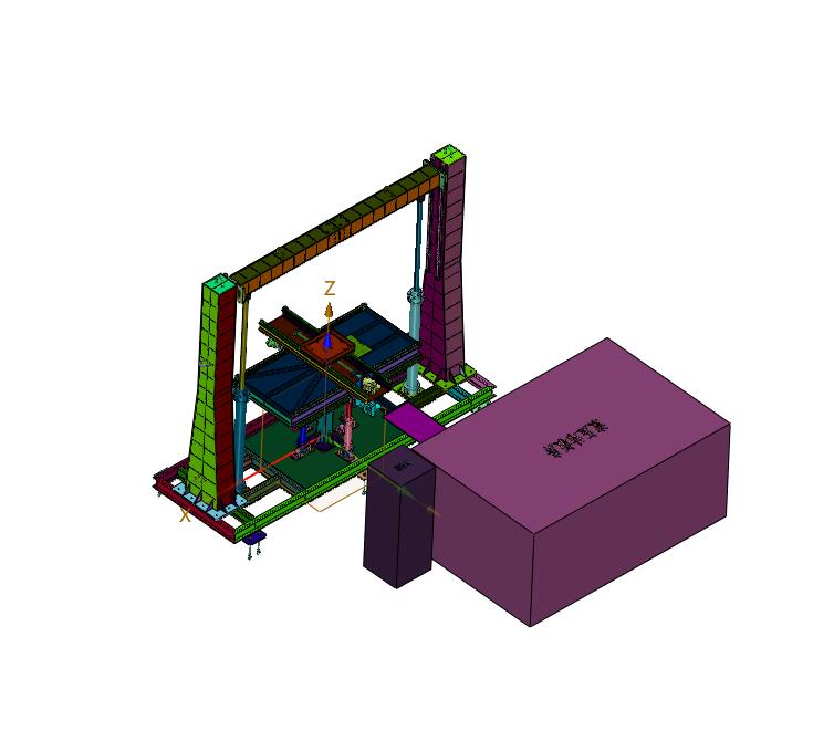 检修多方位液压翻转台