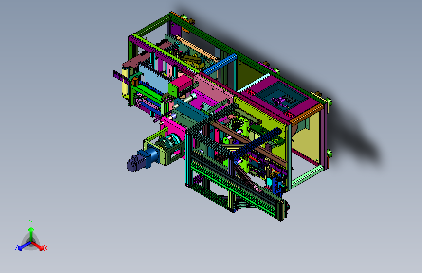 锂电池铝覆膜壳冲压机