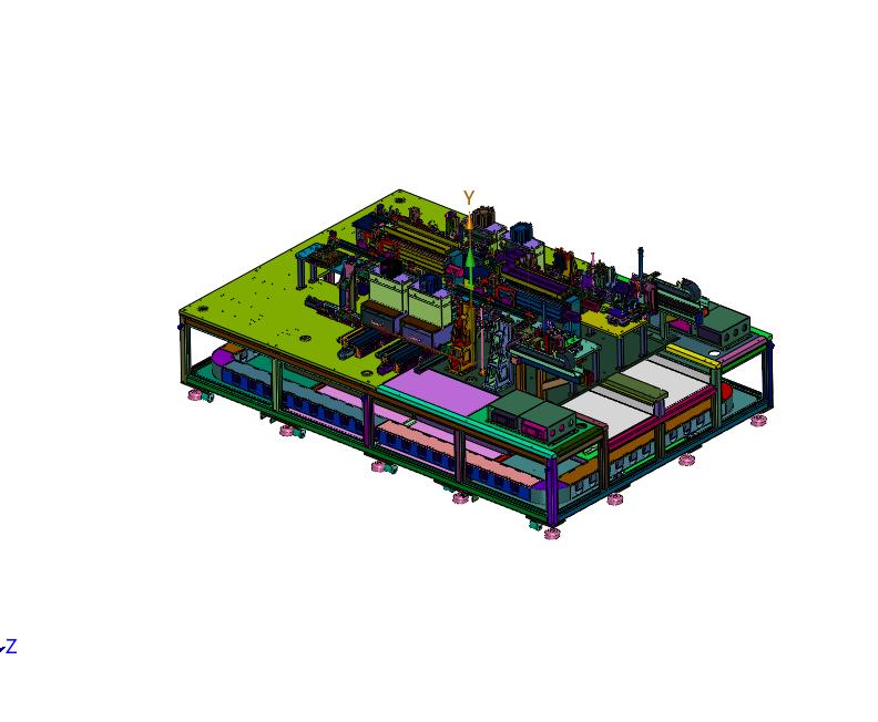 锂电池双电芯加工生产系统
