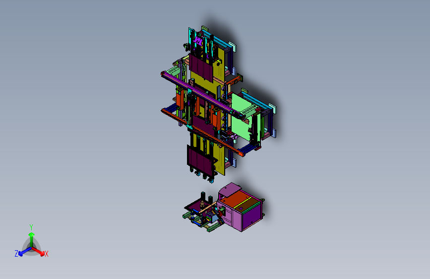 铝合金框架的自动装配机