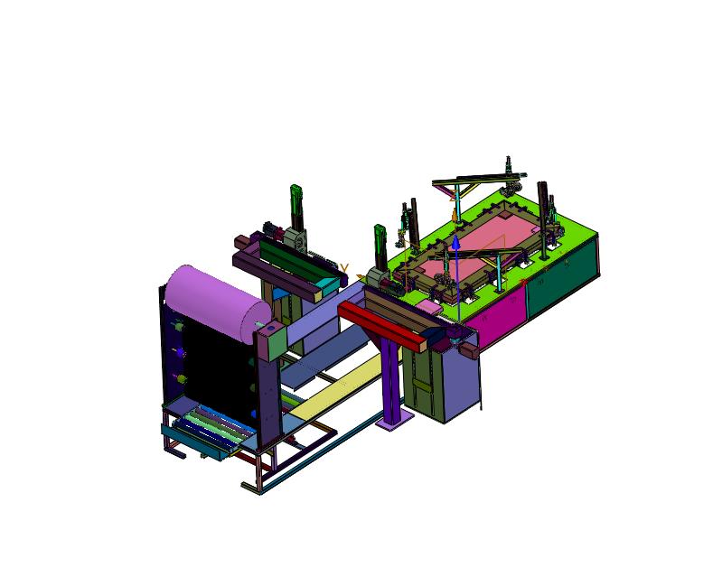 门业制造产生打包系统