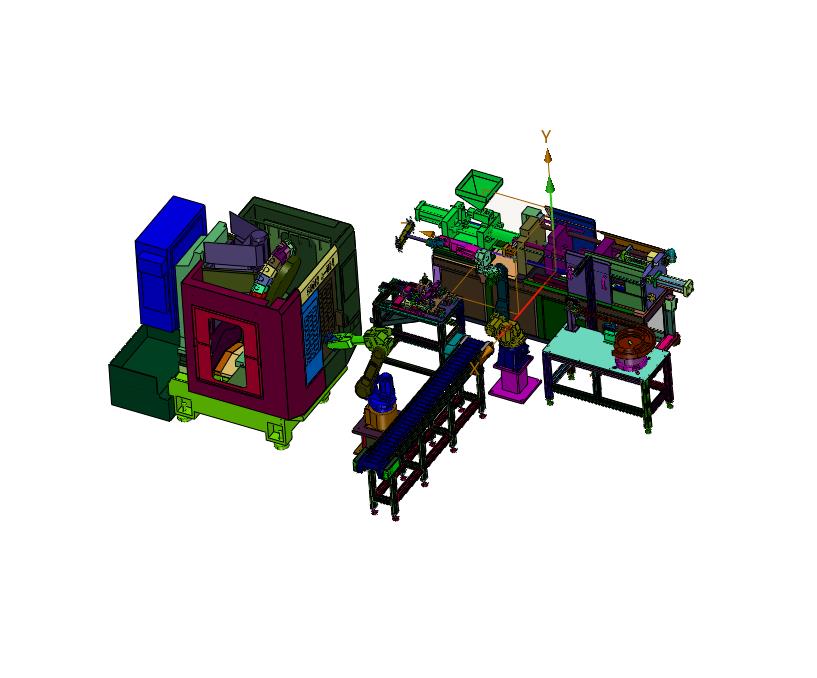 汽车外饰件注塑加工线