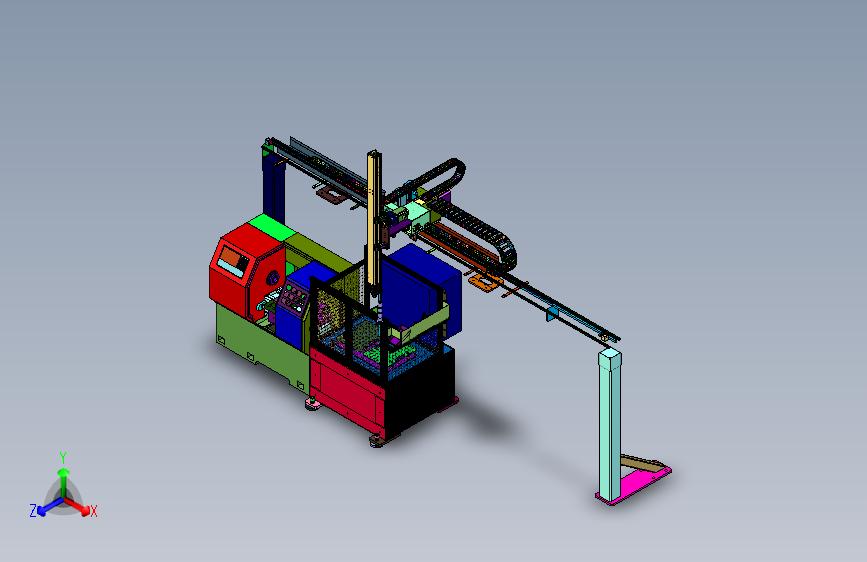 数控车床送料机械抓手