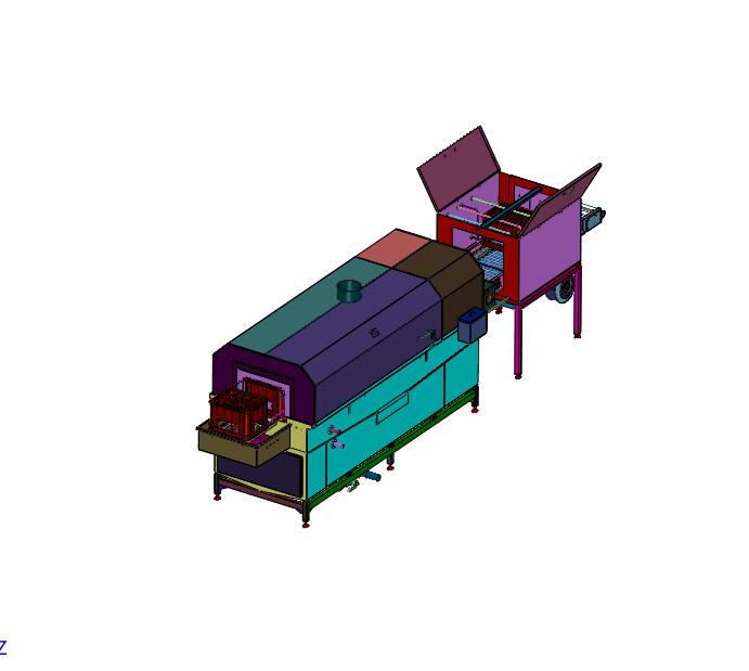 塑料箱清洗干燥机