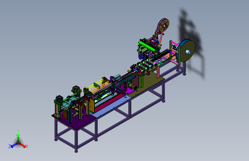 小管径烟花纸管全自动卷制机