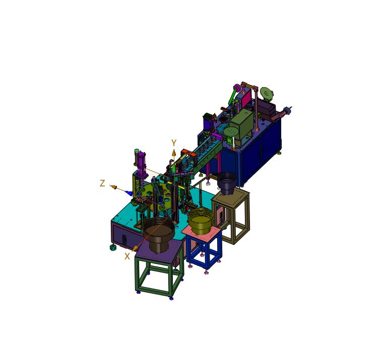 小型电机转子组装机
