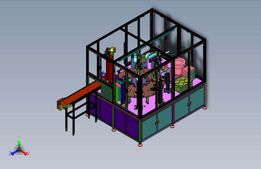 小型散热风扇马达的组合装置