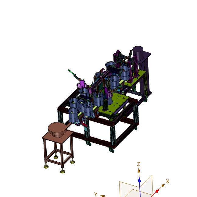 圆环零件车削压簧机