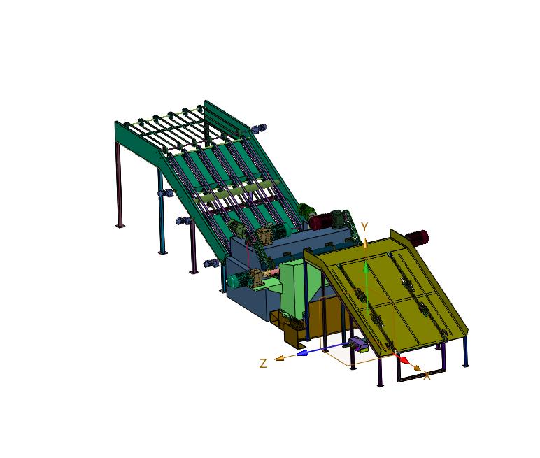 圆木剥树皮的设备