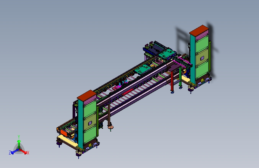 装配线治具往复运输带