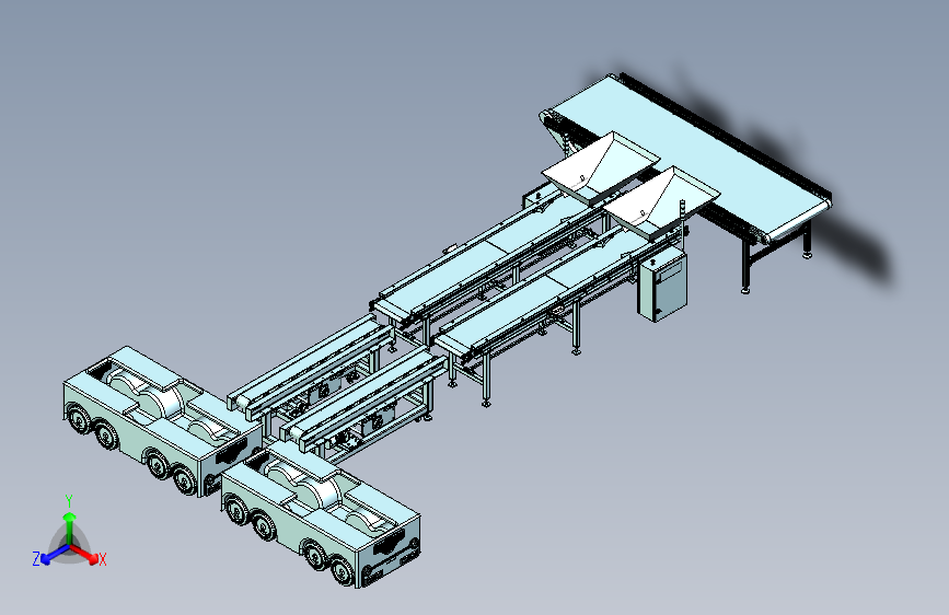 自动化货物装卸与输送系统
