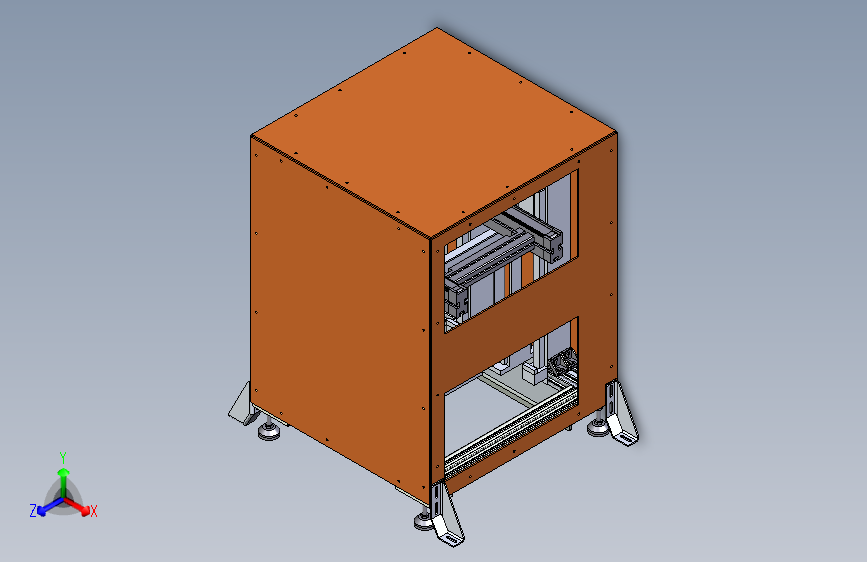 同步带提升机400X400