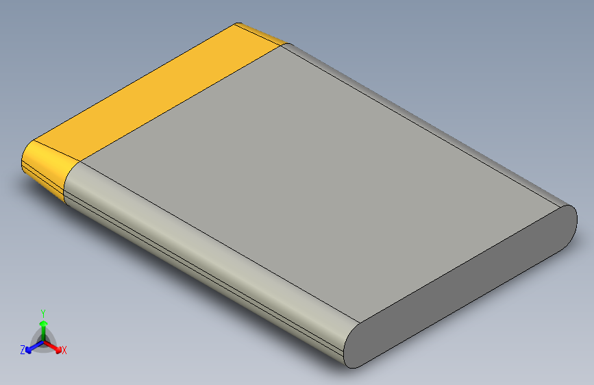 锂聚合物电池 3.7 V 600 mAh