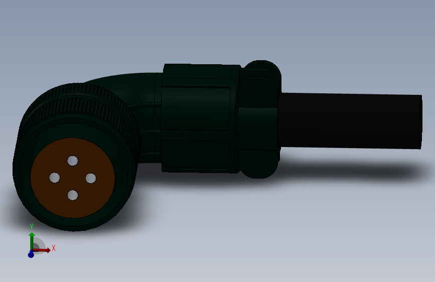 安川动力线插头