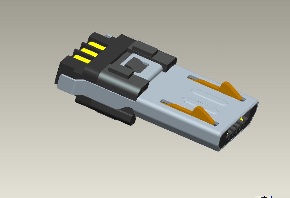 前五后五MICRO插头