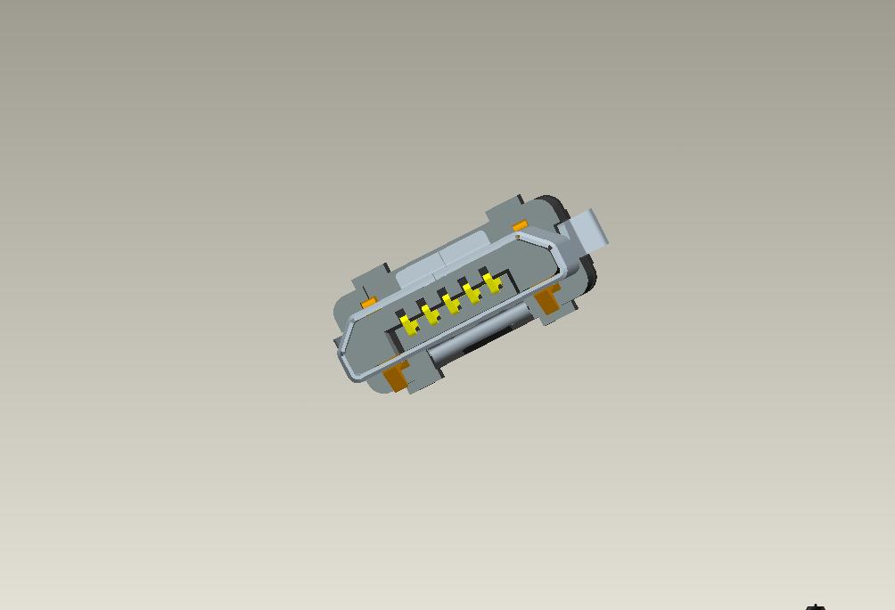 前五后五MICRO插头