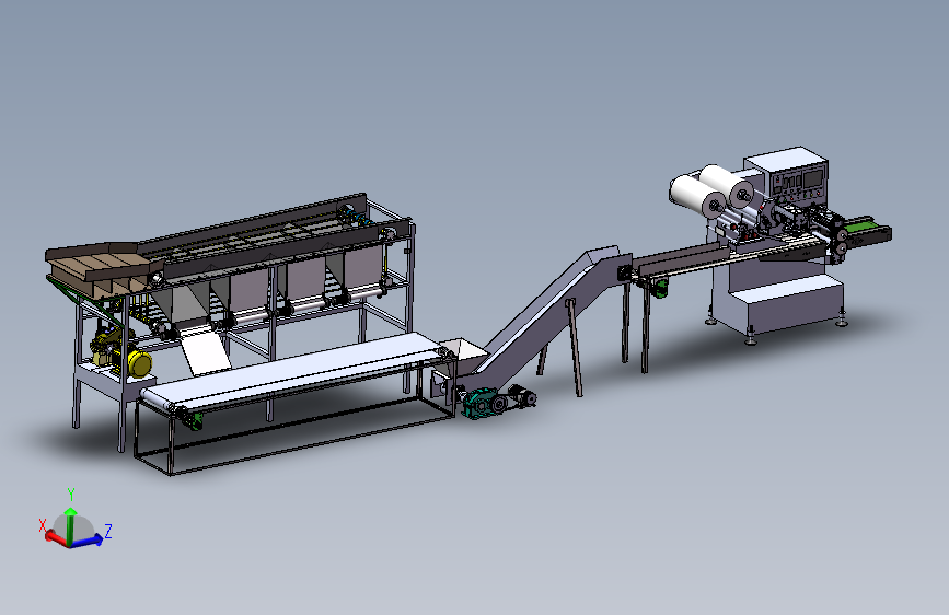 橙子苹果分选包装机