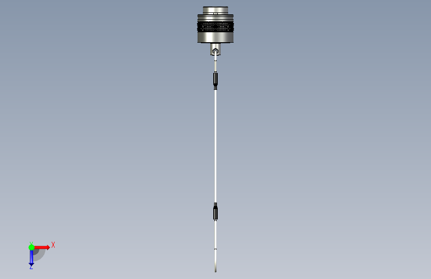 LEMO连接器BMF.2M.200.XAZ 俯视图