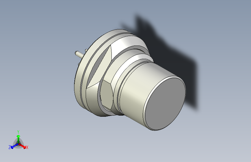 LEMO连接器HES.1F.308.XLDP