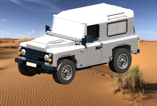 乐高 10317 路虎经典款积木