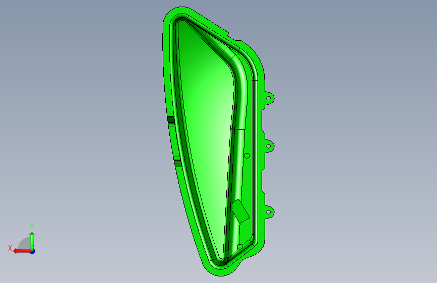 汽车灯罩注塑模具设计【含UG三维图】