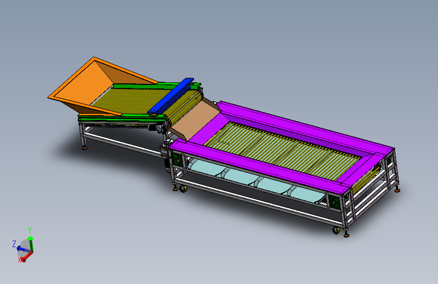 小金橘自动分级机