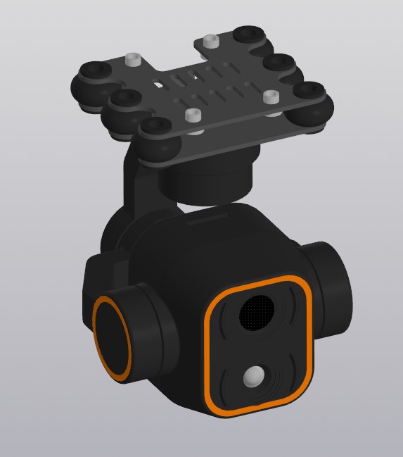 无人机悬挂相机