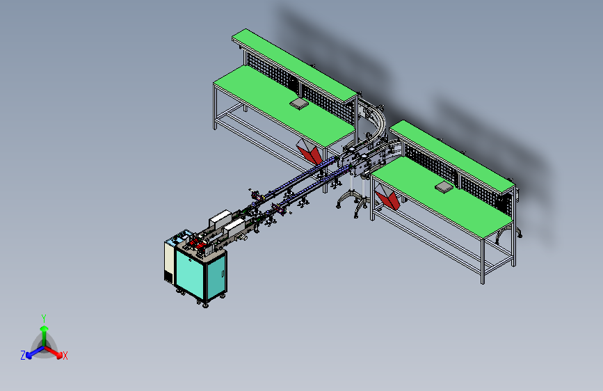 食品罐头自动化输送检测系统