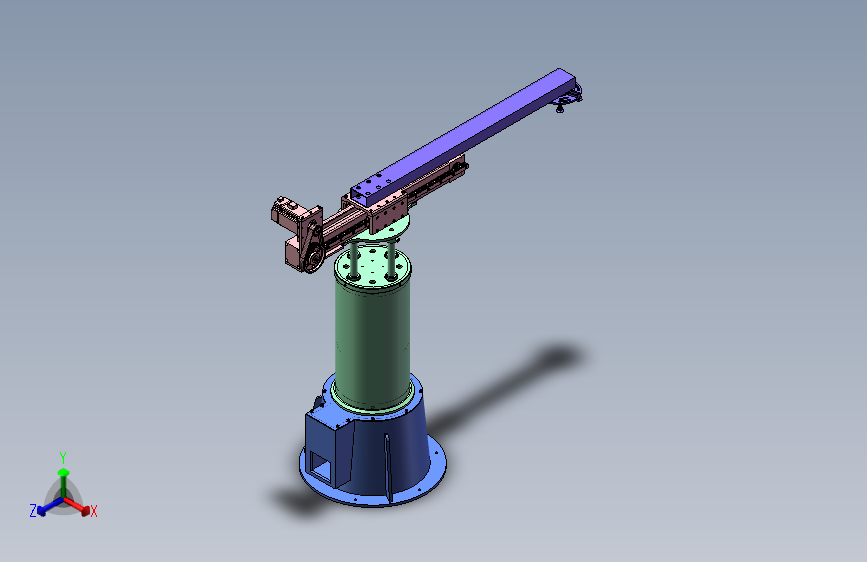 四轴吸盘机械手