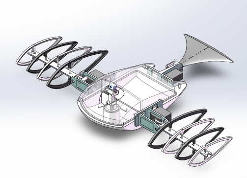水下探测仿生鱼