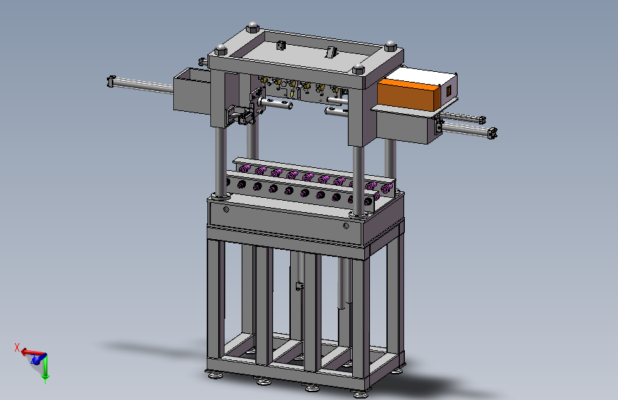 缸体油道试漏机