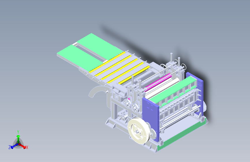 1300NC定尺矫平机