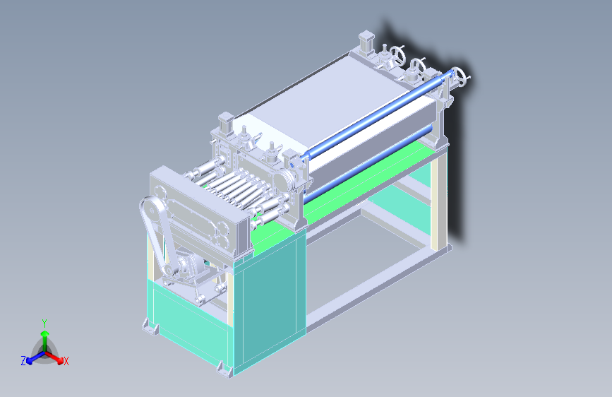单层辊精密矫平机